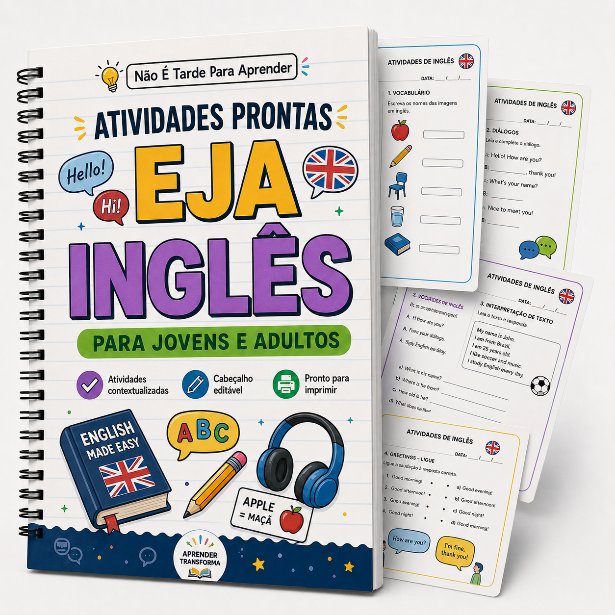 Caderno de Inglês